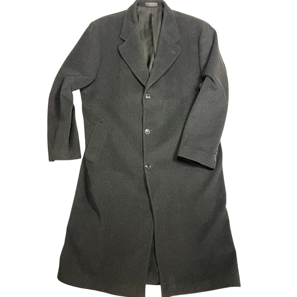 Vintage Weatherproof Cashmere Blend Long Coat XL